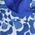 Blue premium cotton handblock printed blouse