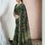 Bandhani pure chiffon fusion bandhani saree