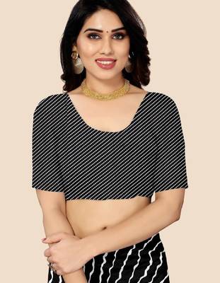 Leheriya poly georgette leheriya saree 3