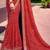 Leheriya embroidered pure georgette fusion leheriya saree