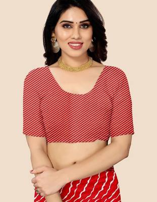 Leheriya poly georgette leheriya saree 3