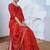 Bandhani poly georgette leheriya saree