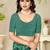 Leheriya poly georgette leheriya saree