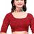 Floral poly georgette bandhani saree
