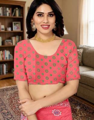 Tie and dye poly georgette leheriya saree 3