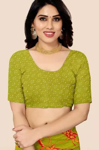 Poly georgette leheriya saree