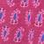 Maroon premium cotton handblock printed blouse