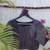 Multicolor premium silk blend elbow sleeves blouse