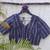 Blue premium cotton handblock printed blouse
