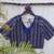 Blue premium cotton handblock printed blouse