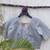Grey premium cotton handblock printed blouse