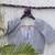 Grey premium cotton handblock printed blouse