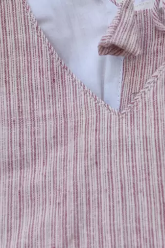 Pink premium cotton handblock printed blouse