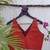 Peach premium cotton handblock printed blouse