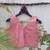 Pink premium cotton handblock printed blouse