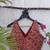 Pink premium cotton handblock printed blouse