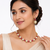 Certified natural freshwater pearls jewellery floral design, drop earrings included, bridal wear, white pearl.
