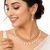 Certified natural freshwater pearls jewellery cz stone embellished, dangling pearl drops, bridal wear, includes earrings