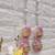 handmade mini rose and tea light toran decoration item for home decor (pack of 2)