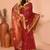 maroon cotton blend handloom saree with running blouse piece pallu & border zari work