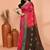 rani cotton blend handloom saree with running blouse piece