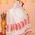 white red cotton blend jamdani saree