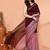 maroon sequin handloom cotton blend saree without blouse
