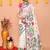 traditional off white soft cotton silk jamdani saree with running blouse piece