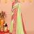 lemon white check handloom cotton blend saree with running blouse piece 