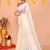 off white cotton blend zari check handloom saree with running blouse piece 