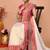 off white cotton blend handloom saree with running blouse piece 