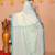 off white cotton blend check handloom saree with running blouse piece 