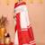 white gadowal silk blend saree with running blouse piece with red border