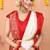 white gadowal silk blend saree with running blouse piece with red border