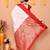 white gadowal silk blend saree with running blouse piece with red border
