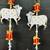 wall hanging diwali decorations wall hanging toran for door rajasthani home decoration (pack of 2)