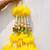 decorative artificial floral toran with latkantraditional indian door hanging for home decor (pack of 4) 