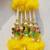 decorative artificial floral toran with latkantraditional indian door hanging for home decor (pack of 4) 