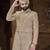 Golden sherwani for men | men's wedding wear