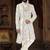 Off white sherwani for men | men's wedding wear