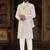 Off white sherwani for men | men's wedding wear