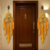 handcrafted genda florel pearl door hanging latkan decorative wall hanging for home decor (pack of 2)