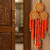 handmade genda florel pearl door hanging decorative wall hanging for home temple wedding festival decor (pack of 2)