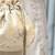 Off white velvet suede potli bag