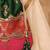 Multicolor pure silk satin potli bag