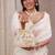 Multicolor floral embroidered potli bag
