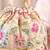 Multicolor floral embroidered potli bag