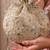 Gold tissue cutwork mirror synthetic potli bag