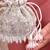 Silver brocade silk potli bag