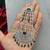 Pakistani Bridal Passa Jhumar, Emerald Green Zircon Headpiece, Silver Plated Indian Wedding Jewelry